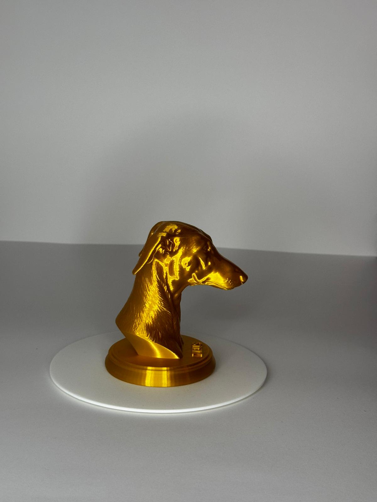 Busto Personalizado Único Color - 3D Impreso